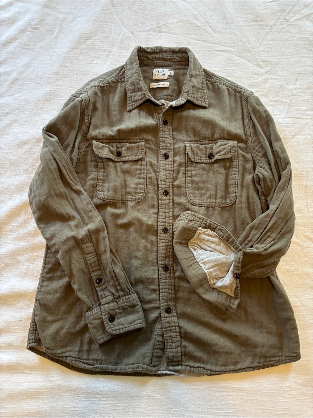 Flint and Tinder Double Gauze Utility Shirt